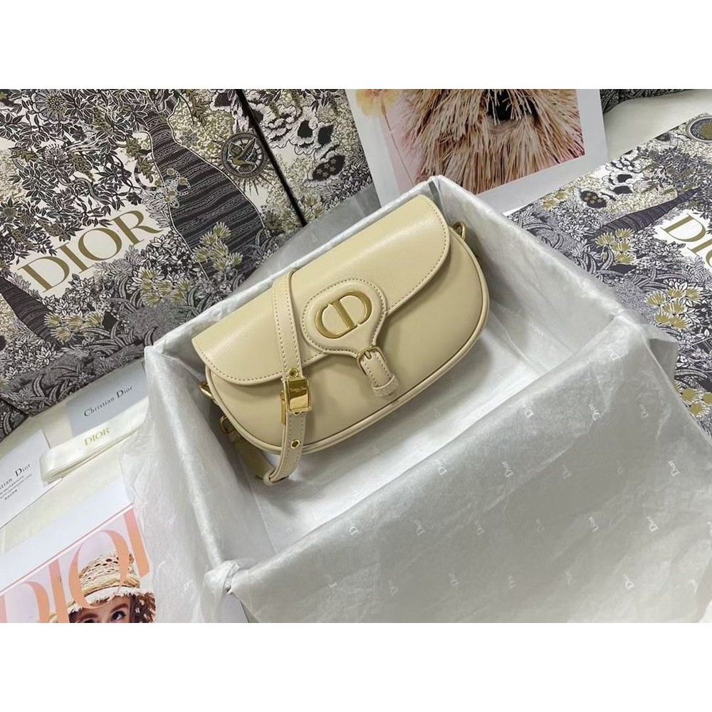 Dior Bobby East-West Bag In Beige Box Calfskin